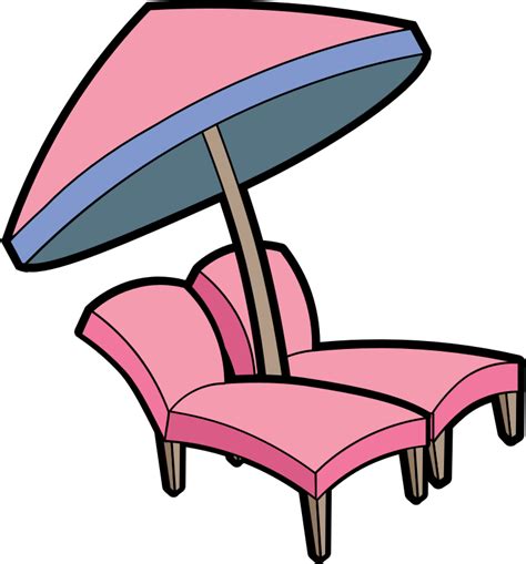 Beach Chairs - Openclipart