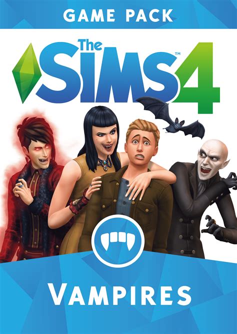 The Sims 4 Vampires: Official Logo, Box Art and Renders!