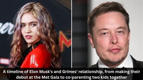 A timeline of Elon Musk's and Grimes' relationship, from making their debut at the Met Gala to ...