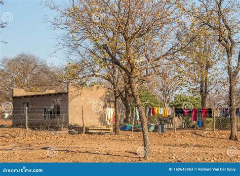 Small Village in Rural Africa Stock Image - Image of colonial, country ...