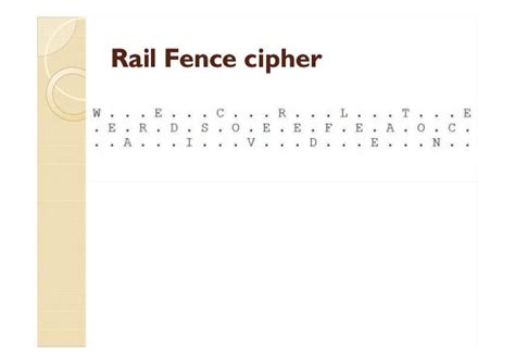 Transposition cipher