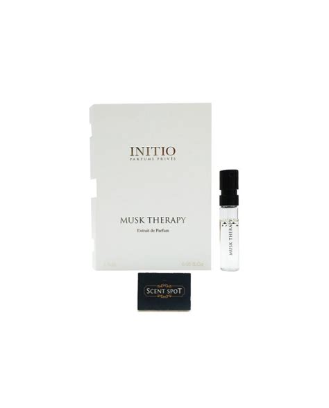 Authentic Original Musk Therapy by Initio (Vial / Sample) 1.5ml Extrait De Parfum Spray (Unisex ...