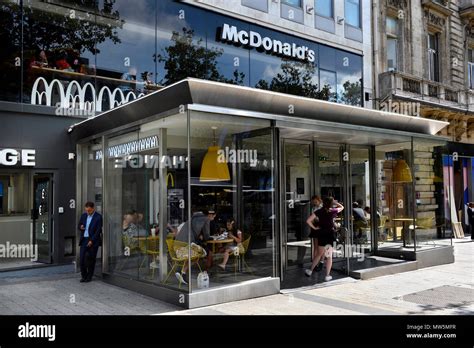 McDonald's on les Champs-Elysées - Paris - France Stock Photo - Alamy