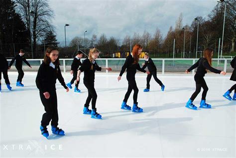 The Xtraice synthetic ice rink in Carlisle (United Kingdom)