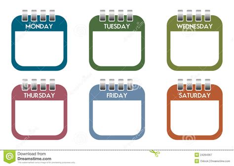 Weekly calendar clipart 20 free Cliparts | Download images on Clipground 2024