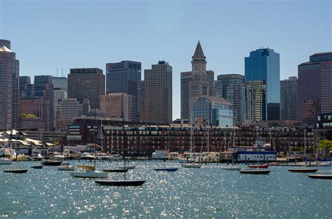 Boston Harbor Skyline | A view of the Boston, Massachusetts … | Flickr