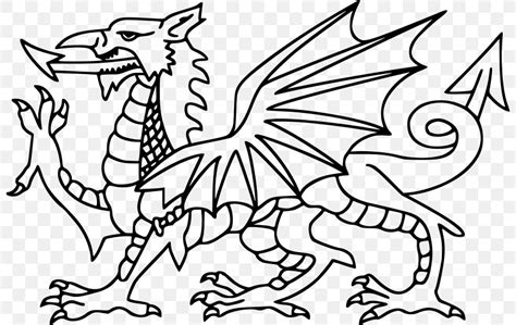 Flag Of Wales Coloring Page - About Flag Collections