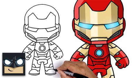 How To Draw Iron Man - Fortnite Marvel Legends