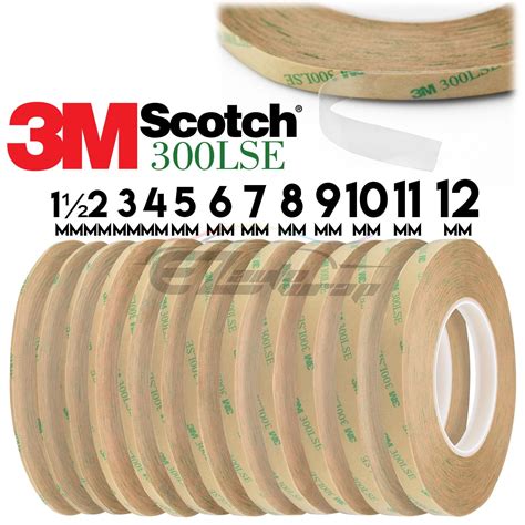 Genuine 3M 300LSE 2mm Double Sided Tape Heavy Duty Cell Phone Repair ...