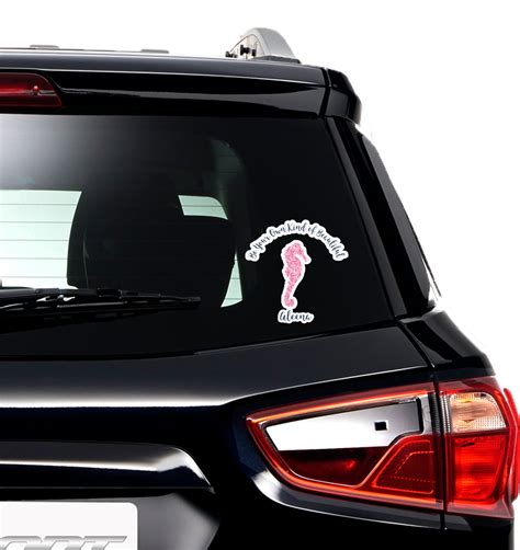 Custom Preppy Graphic Car Decal (Personalized) | YouCustomizeIt