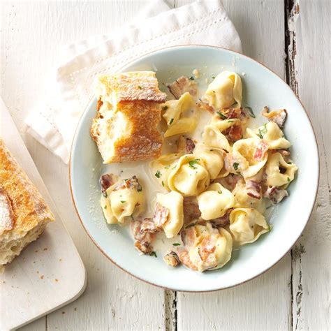 Tortellini Carbonara Recipe | Taste of Home