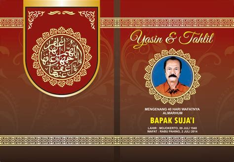 Contoh Desain Cover Buku Yasin Psd202 - IMAGESEE