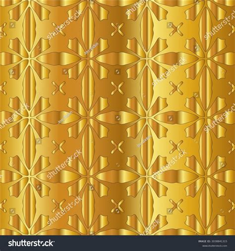 Gold Metal Texture Background Vector Illustration Stock Vector (Royalty ...