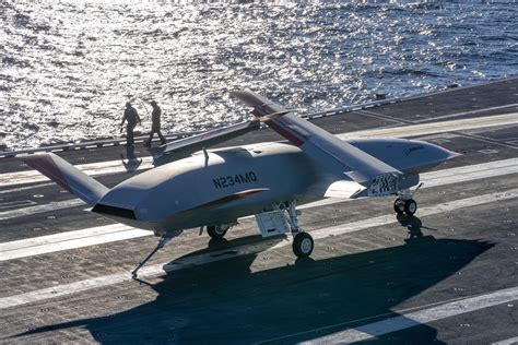 MQ-25 Completes First Carrier Tests - AVweb