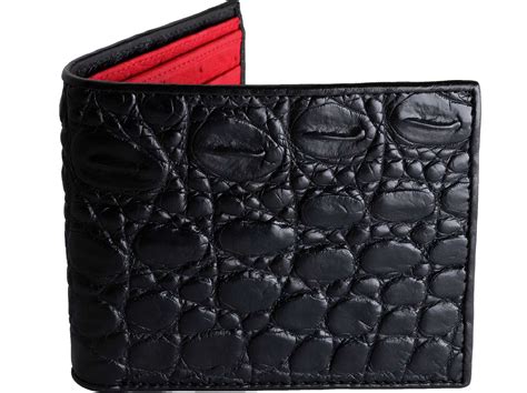 Crocodile Skin Wallet Real Crocodile Wallets - Real Mens Wallets