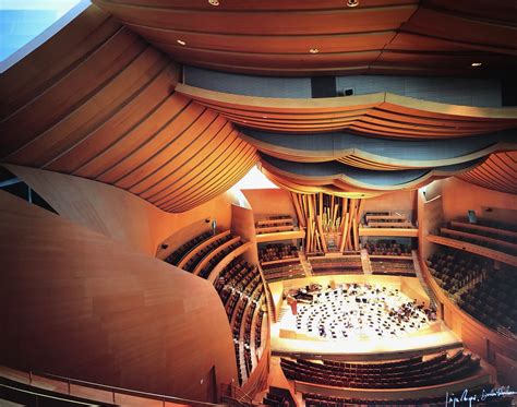 WALT DISNEY CONCERT HALL INTERIOR VIEW (LIMITED EDITION PHOTOGRAPH ...