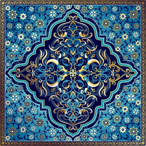 Persian Eslimi Pattern Backgorund 22655326 Vector Art at Vecteezy