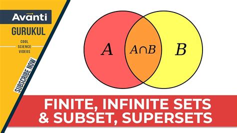 11M01 - Sets - Finite, Infinite Sets & Subset, Supersets - YouTube