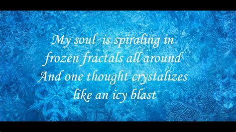 Let It Go - Frozen lyrics (FULL SONG) - YouTube