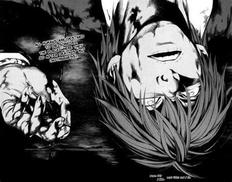 end Light - the death scene of Light from the Death Note manga / myLot