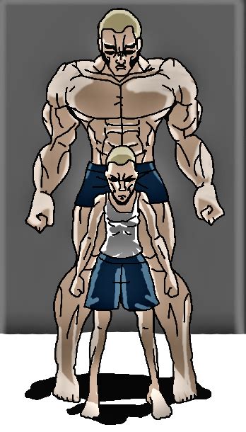 A fanart of jack hanma (I am very bad drawing muscles : Grapplerbaki