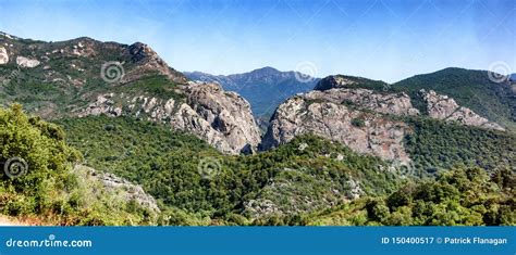 A Landscape View of Mountains in Sardinia Stock Image - Image of ...