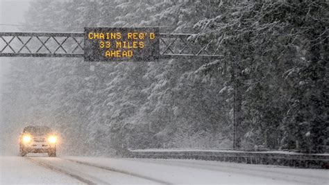 Snow could impact Oregon Thanksgiving travelers on passes