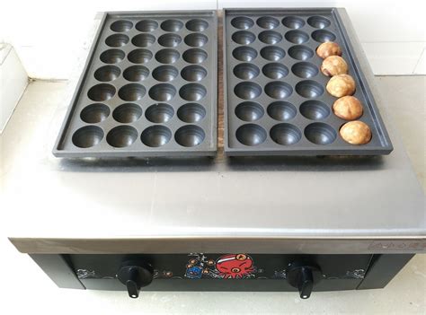 2021 Commercial Gas Takoyaki Maker Machine Takoyaki Grill Takoyaki Pan Popular Delicious Japan ...