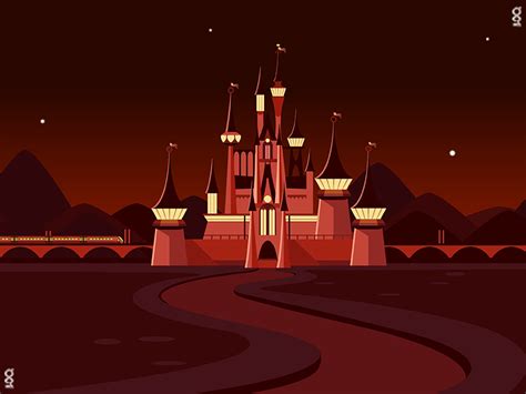 Cinderella castle by Gopal Singh Rathore on Dribbble