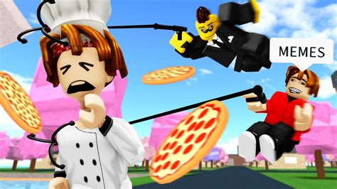 ROBLOX Work at a Pizza Place Funny Moments Part 2 (MEMES) 🍕 - YouTube