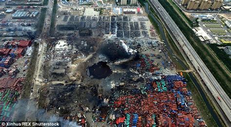 Huge blast rips through Chinese city after chemical factory explosion | Daily Mail Online