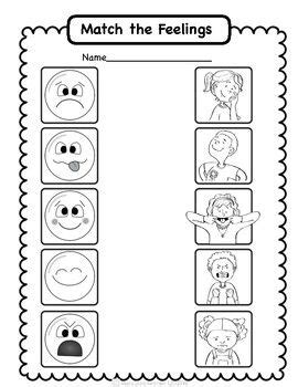 Feelings And Emotions Worksheets For Kindergarten Pdf – Kidsworksheetfun