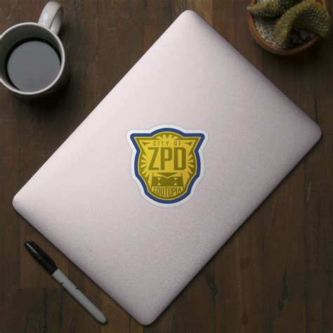 ZPD Badge - Zootopia - Sticker | TeePublic