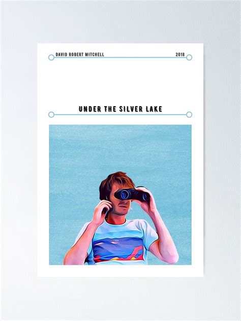 "Under The Silver Lake Movie Poster" Poster by CL701 | Redbubble