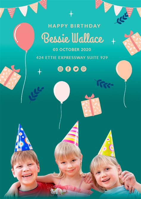 10+ Birthday Banner Template in Photoshop Free Download | Template Business PSD, Excel, Word, PDF