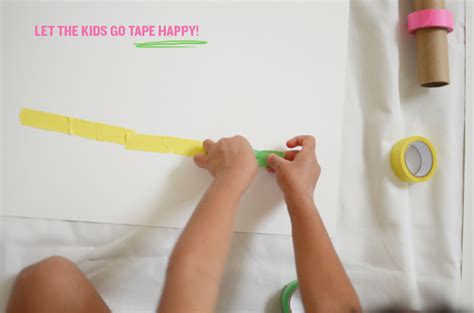 DIY: colored tape art | CAKIES