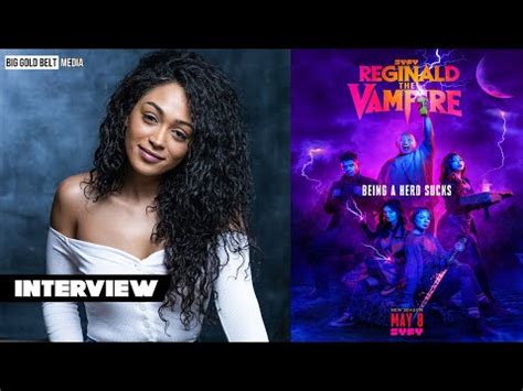 Savannah Basley Interview "Angela" | SYFY's Reginald the Vampire Season 2 | Big Gold Belt Media