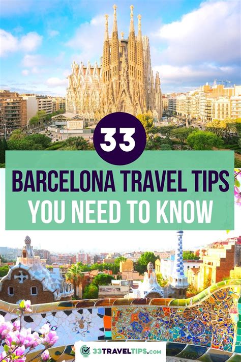 33 Top Barcelona Travel Tips: Everything You Need to Know