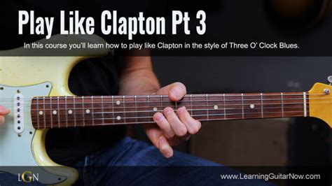 Free Blues Guitar Lessons | Learning Guitar Now