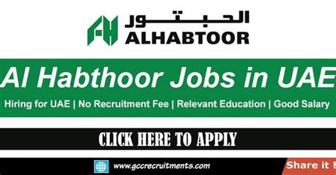 Al Habtoor Group Careers 2023 Habtoor Job Vacancies - GCCRecruitments