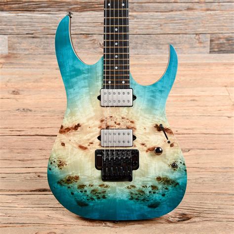 Ibanez Premium RG1120PBZ Caribbean Islet Flat 2020 – Chicago Music Exchange