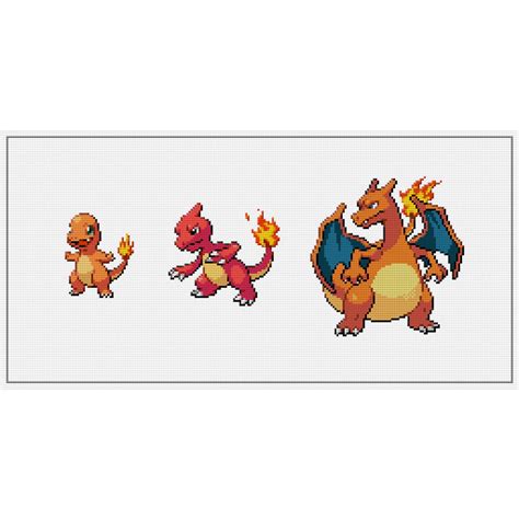 Charmander Evolution - Etsy