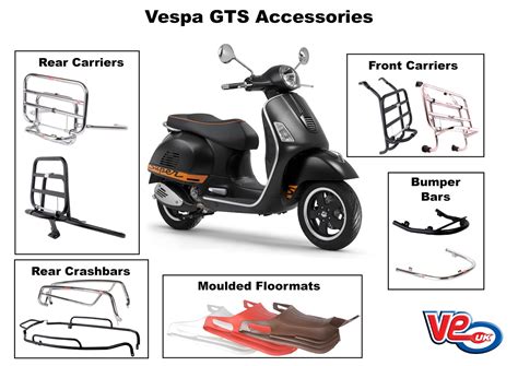 VE Scooter Spares: Vespa GTS Accessories from VE (UK)