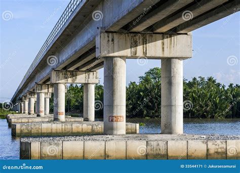 Cement bridge stock image. Image of building, exterior - 33544171