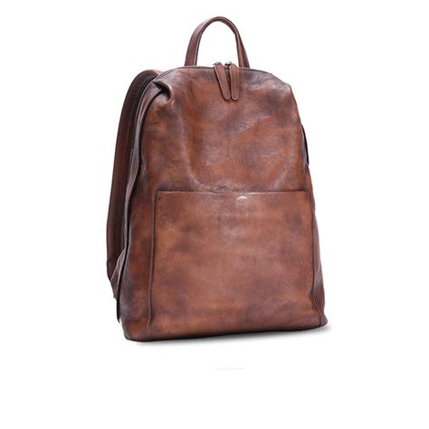 Womens Brown Genuine Leather Laptop Backpack Purse Travel Backpacks fo – igemstonejewelry