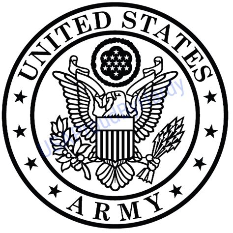 United States Army Seal Logo SVG Digital File Digital File - Etsy