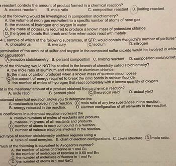 Answered: reactant controls the amount of product… | bartleby