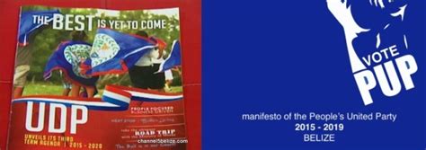 Two major political parties launch their manifesto - The San Pedro Sun