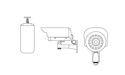 ANPR Camera - Free CAD Drawings