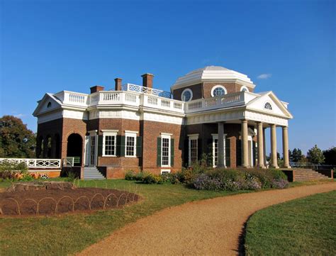 Thomas Jefferson's Monticello in Charlottesville, VA